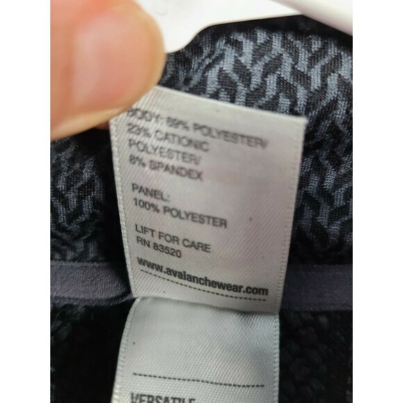 AVALANCHE Outdoor Gray High Neck Pullover Top Sz L - Picture 8 of 8